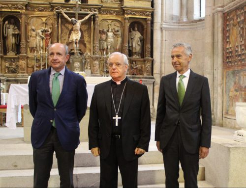 La Fundación Iberdrola España firma un convenio con la Diócesis de Orense para poner en valor los armarios relicarios de los “Santos Nueve Obispos” de la Iglesia de Santo Estevo