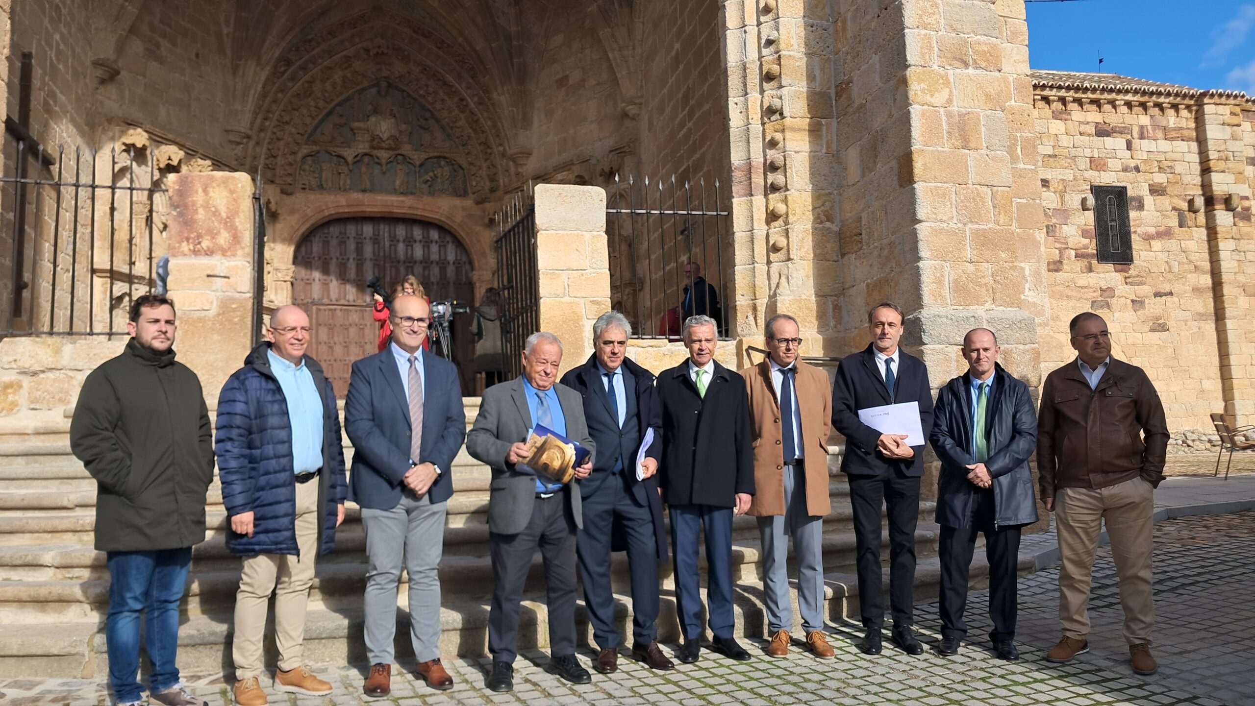 La Junta y Fundación Iberdrola España avanzan en su Plan Románico Atlántico con la intervención en la iglesia de La Hiniesta